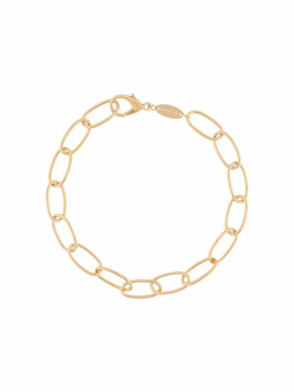 Lace Bolt chain necklace