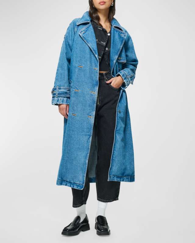Jaques Denim Trench Coat