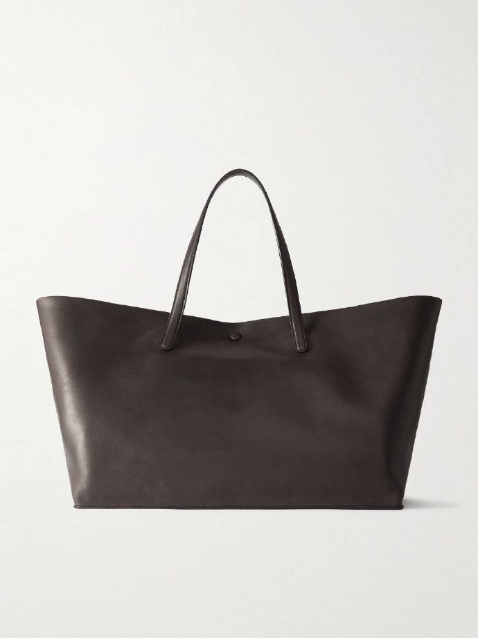 The Row Idaho XL leather tote