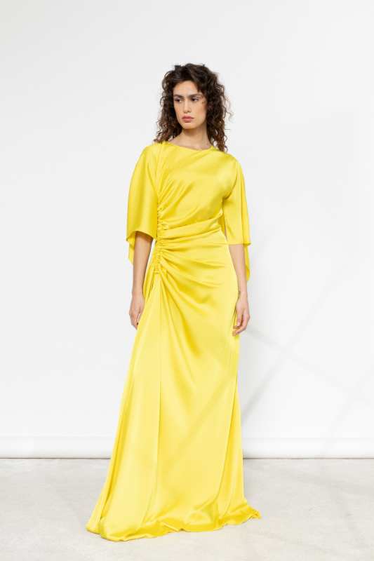Zimmermann gathered long dress