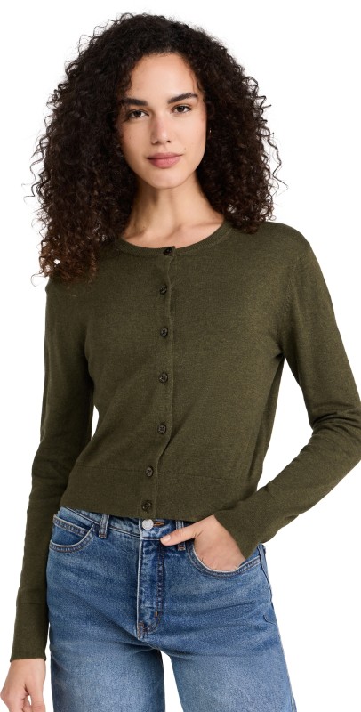 Velvet Violette Blouse Cardigan Forest