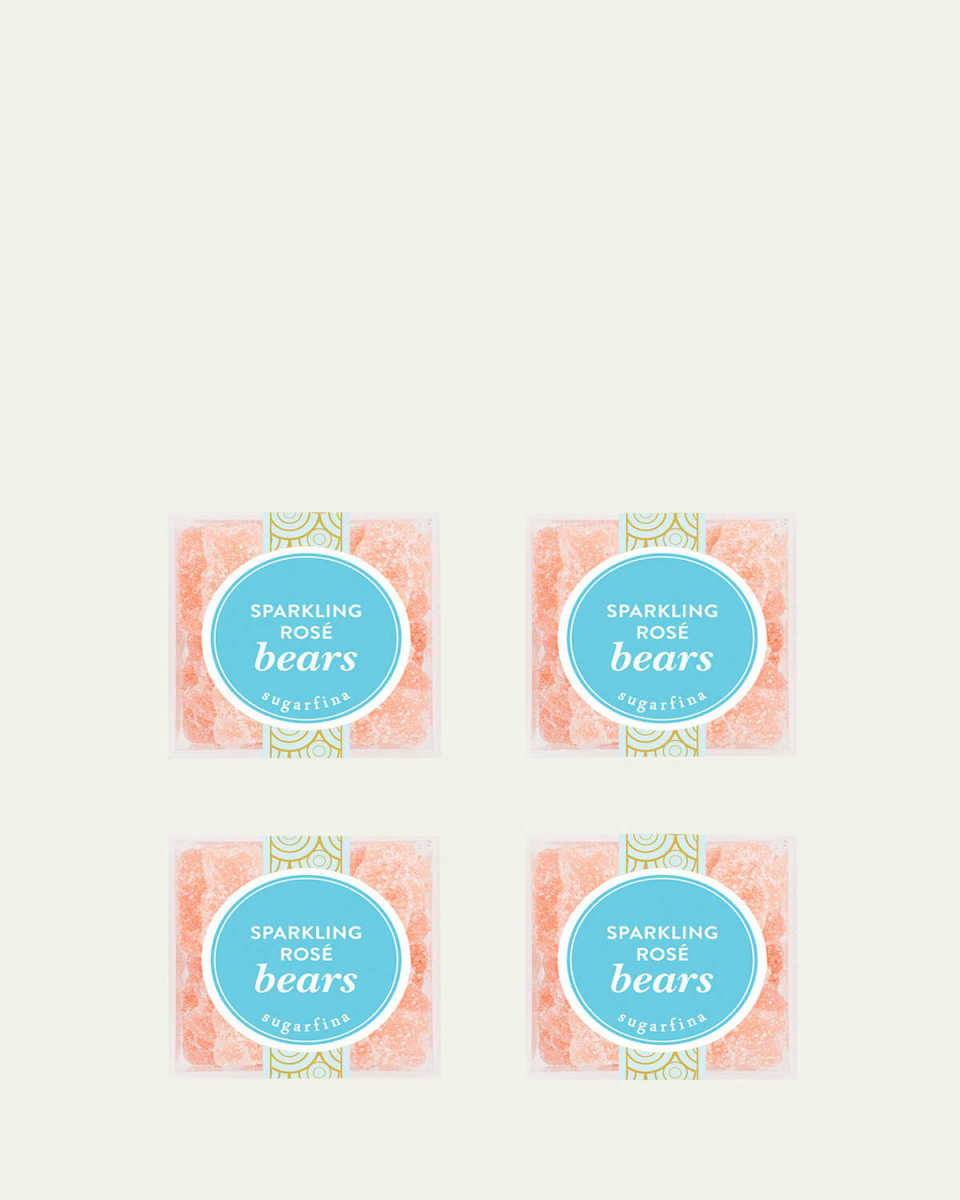 Sparkling Rose Bears, Small Cube 4-Piece Kit