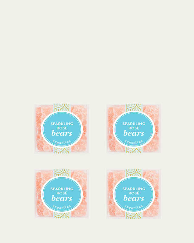 Sparkling Rose Bears, Small Cube 4-Piece Kit