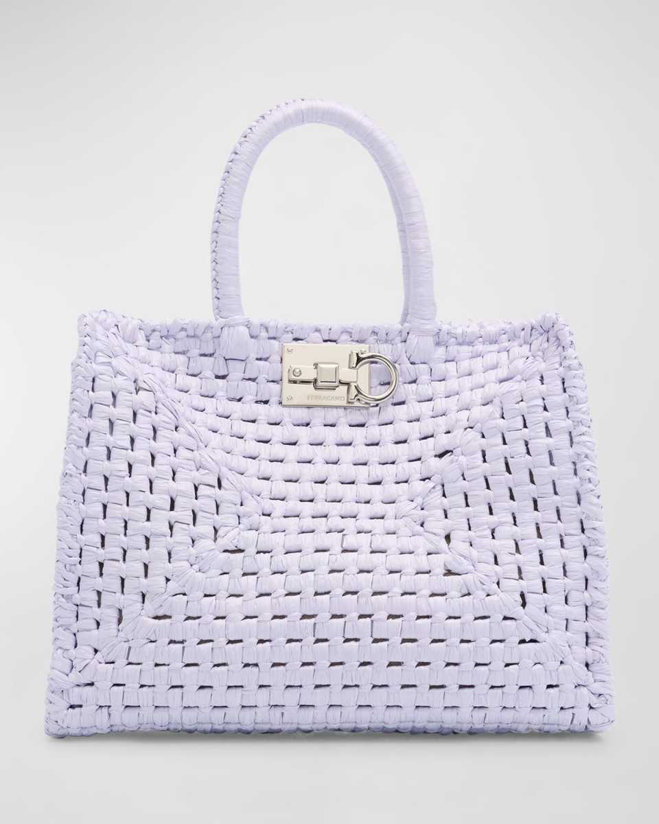 The Studio Basket Top-Handle Bag