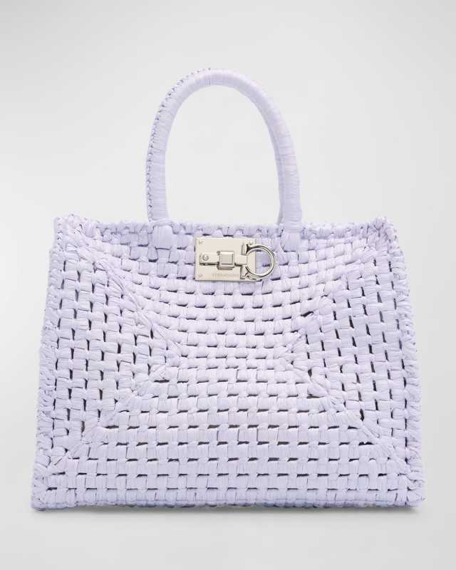 The Studio Basket Top-Handle Bag