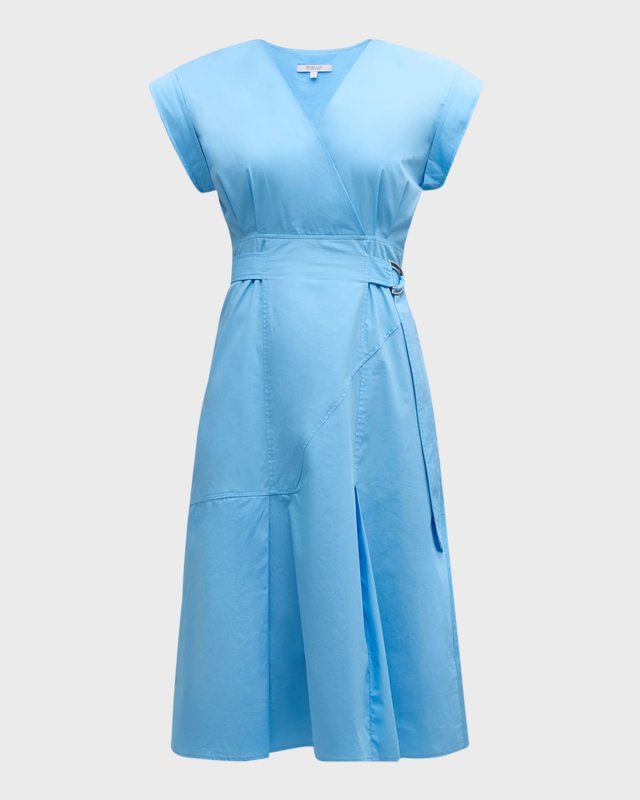 Arabella Belted Midi Dress