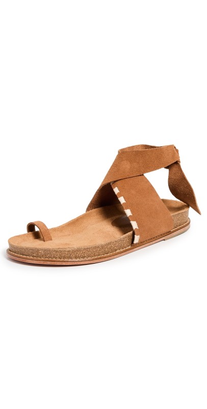 Johanna Ortiz Cinnamon/Ecru Song Leader Sandals Cinnamon/Ecru