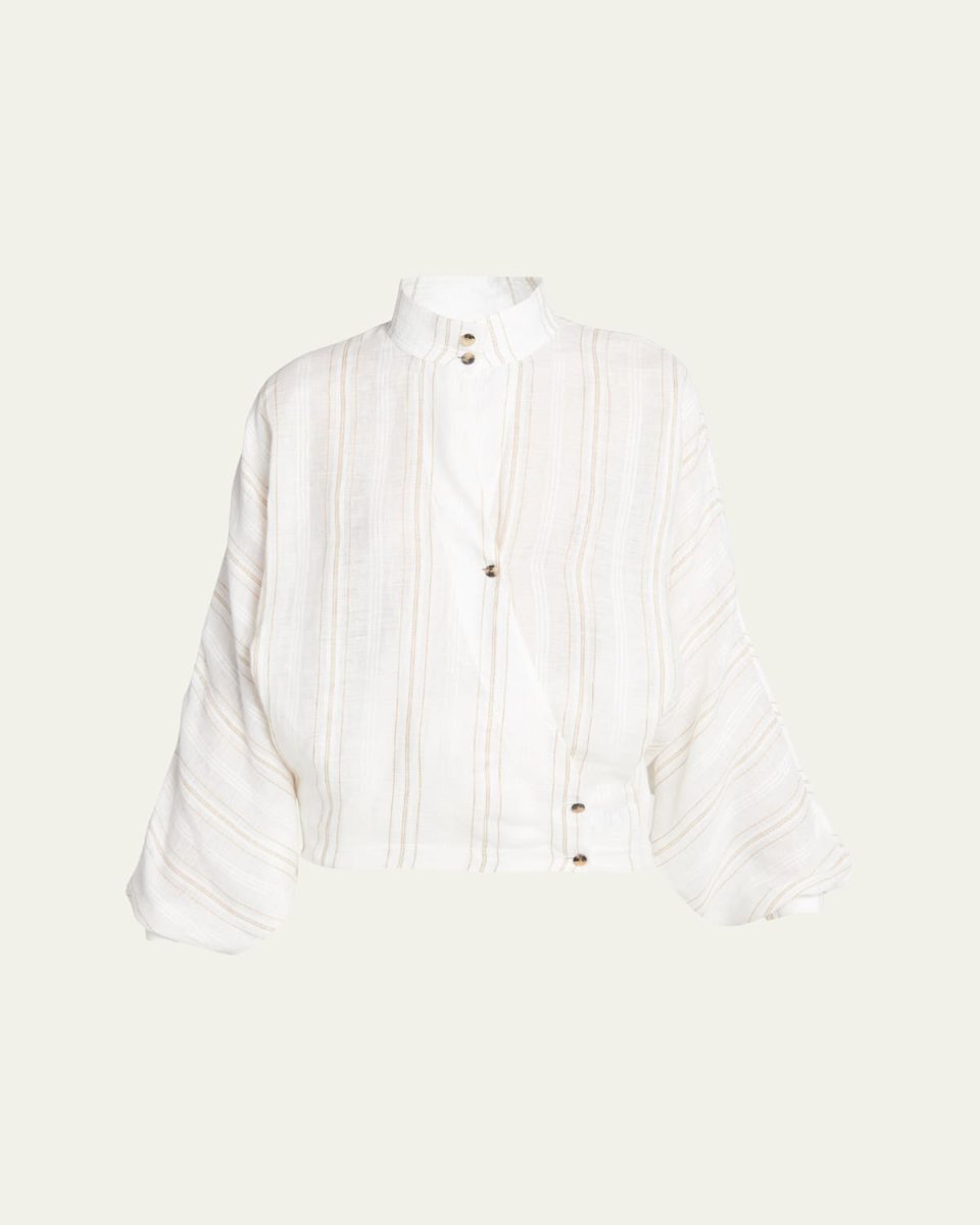 Shay New Summertime Line Flax Blouse