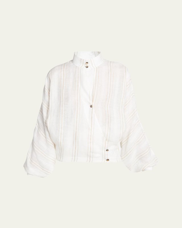 Shay New Summertime Line Flax Blouse