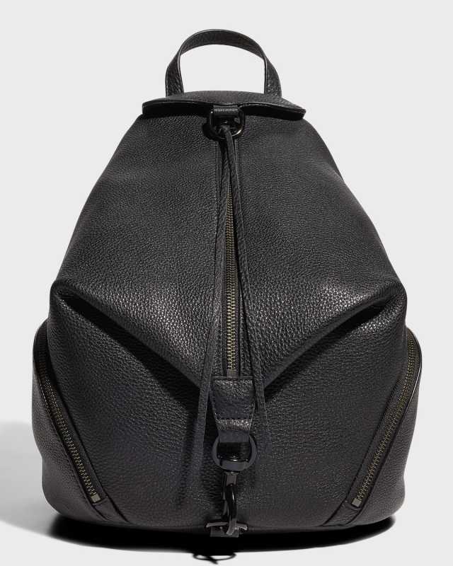 Julian Zip Leather Backpack