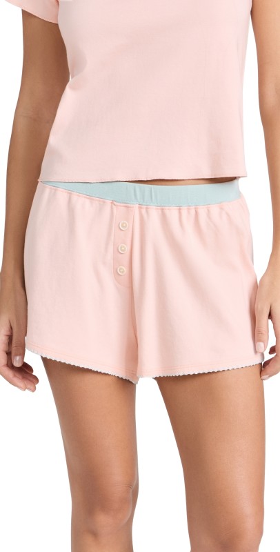 Cozyland by Morgan Lane Tate Shorts Blush