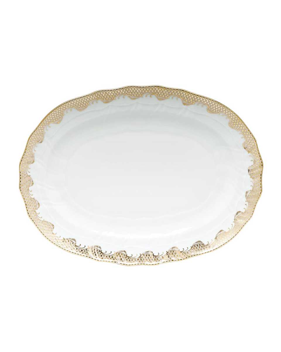 Gold Fish Scale Platter