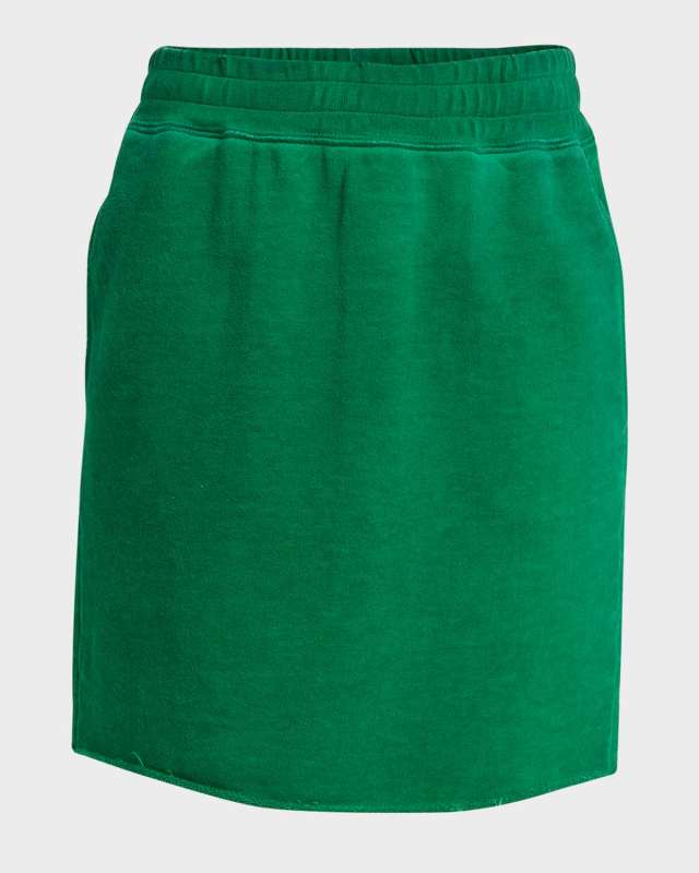 Journey Knit Drawstring Mini Skirt