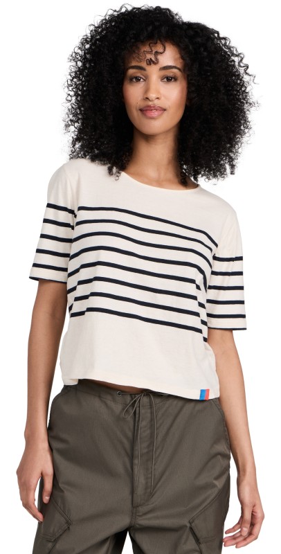 KULE Baja Tee Cream/Navy