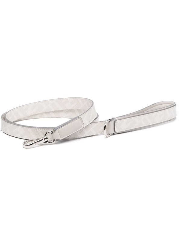geometric-print dog-lead