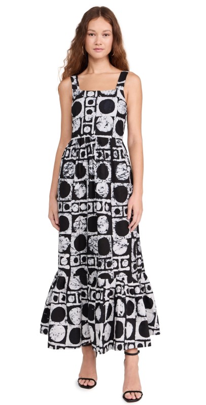Busayo Ayoola Dress Black and White