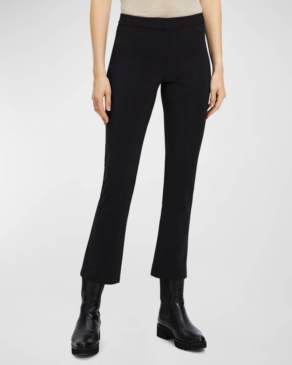 Precision Ponte Slim Kick Pants