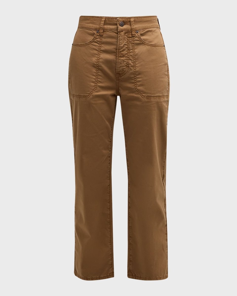 Crosbie Cropped Wide-Leg Pants