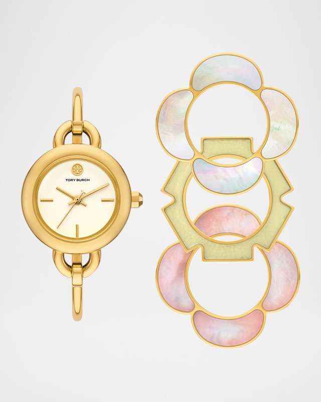 The Kira Gold-Tone Stainless Steel Watch Gift Set