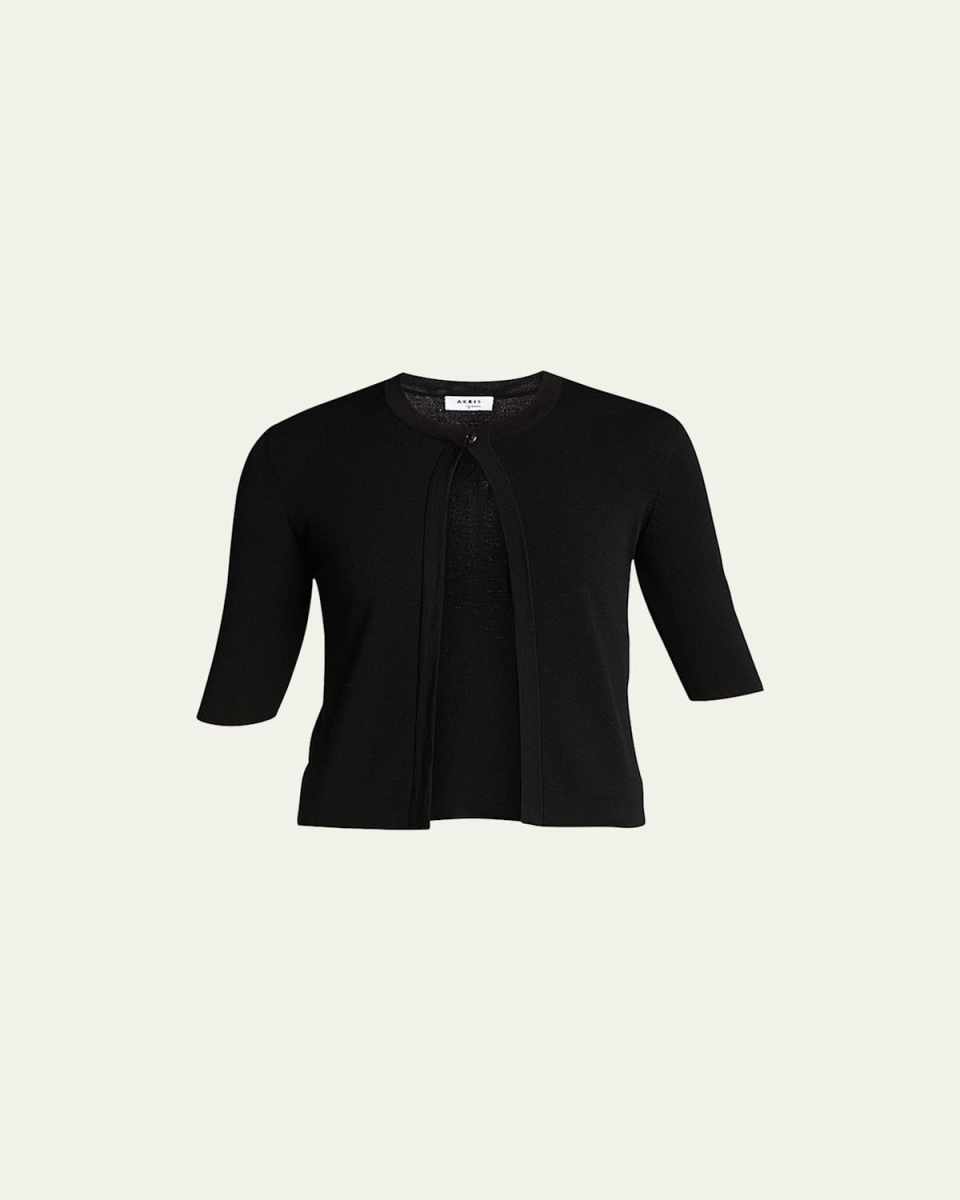 Half-Sleeve Short Cardigan