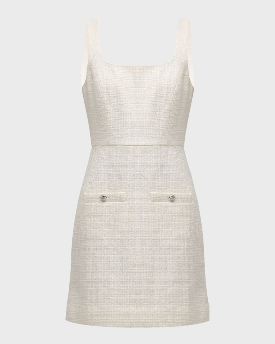 Sabra Tailored Tweed Mini Dress