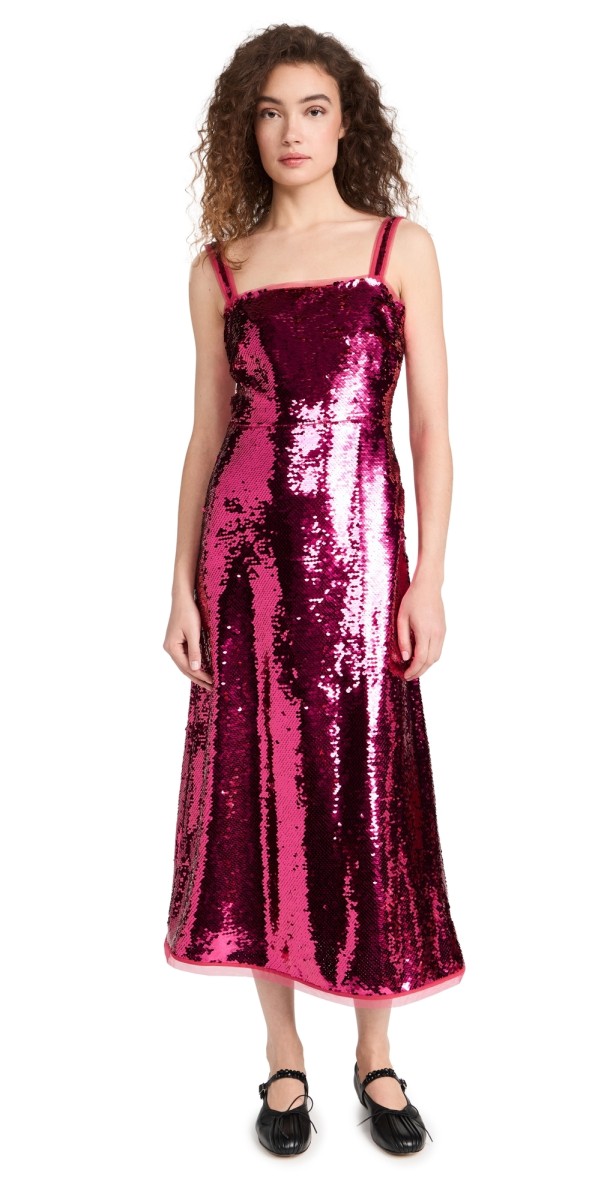 Molly Goddard Miranda Dress Pink_pink