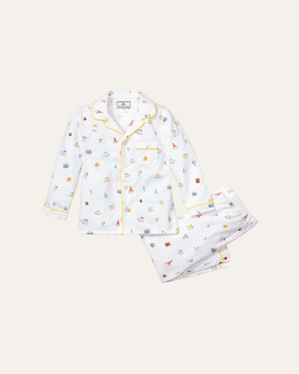 Kid's Birthday Wishes Two-Piece Pajama Set, Size 6M-14