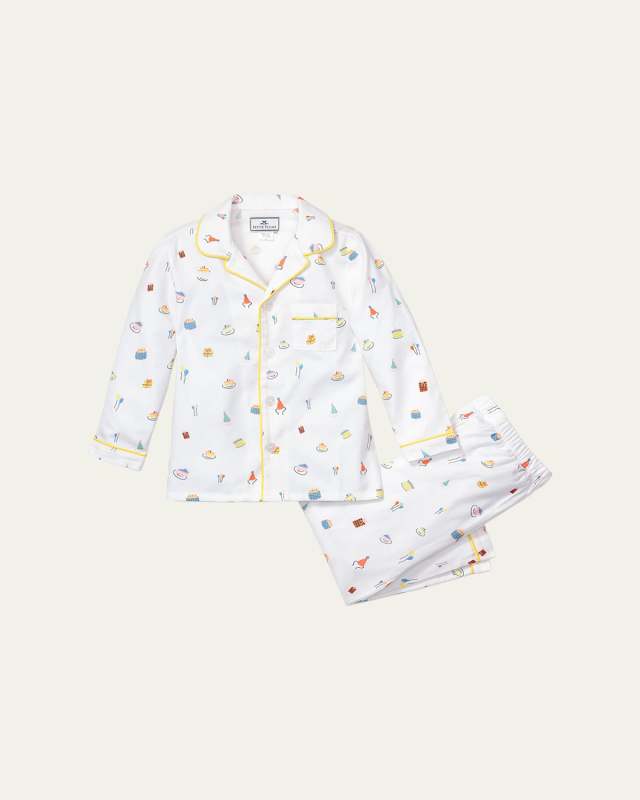 Kid's Birthday Wishes Two-Piece Pajama Set, Size 6M-