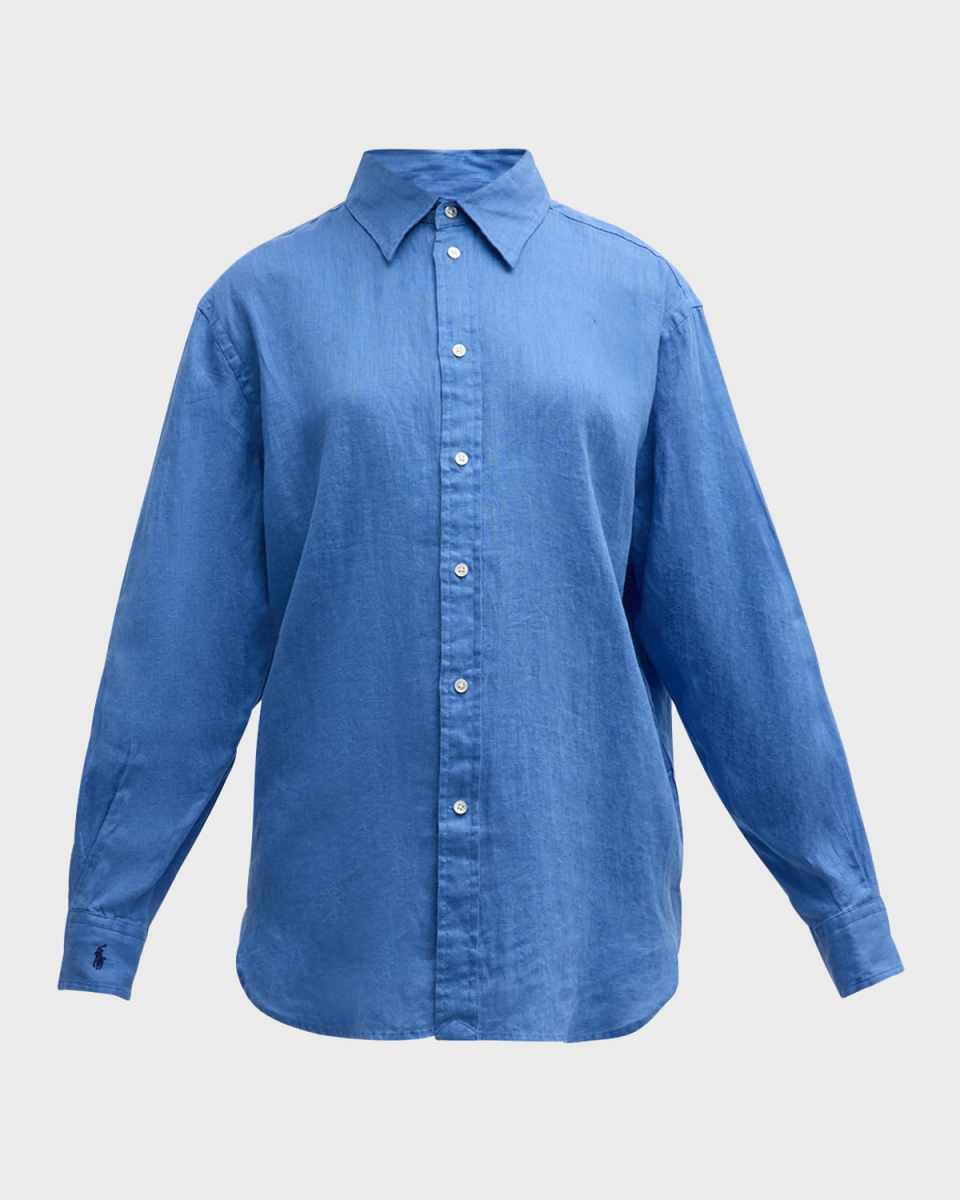 Relaxed-Fit Linen Shirt