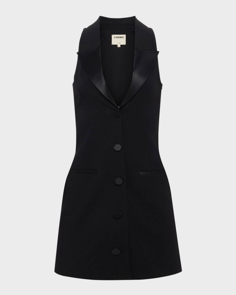 Jazlynn Tuxedo Mini Dress