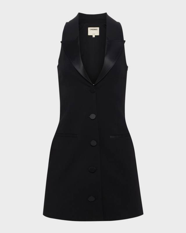 Jazlynn Tuxedo Mini Dress