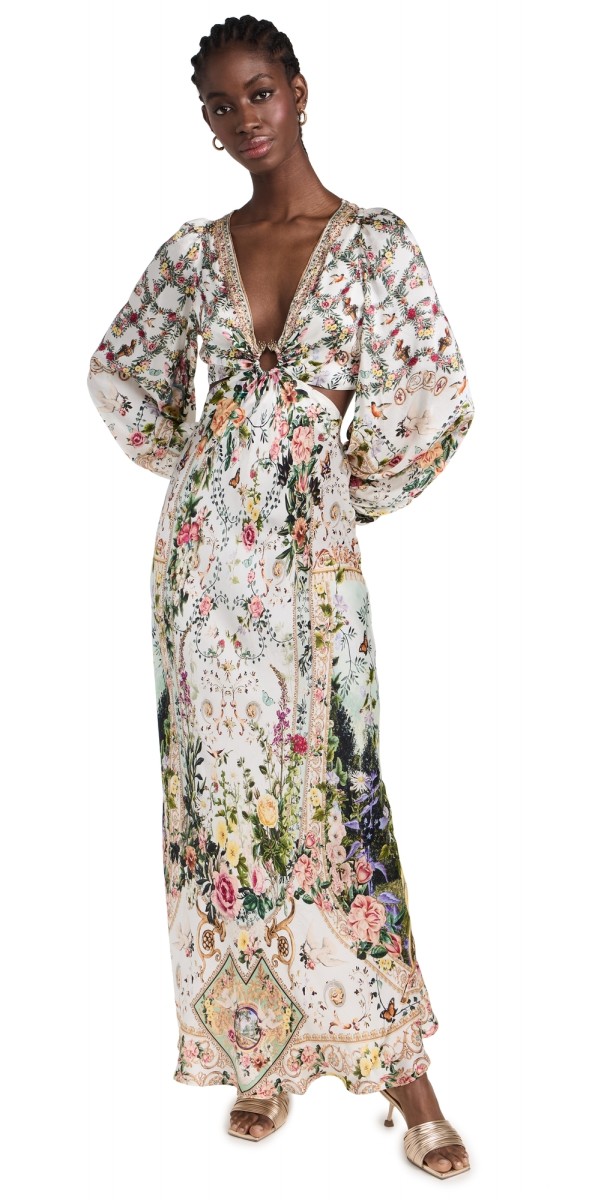 Camilla U-Ring Cut Out Dress Renaissance Romance