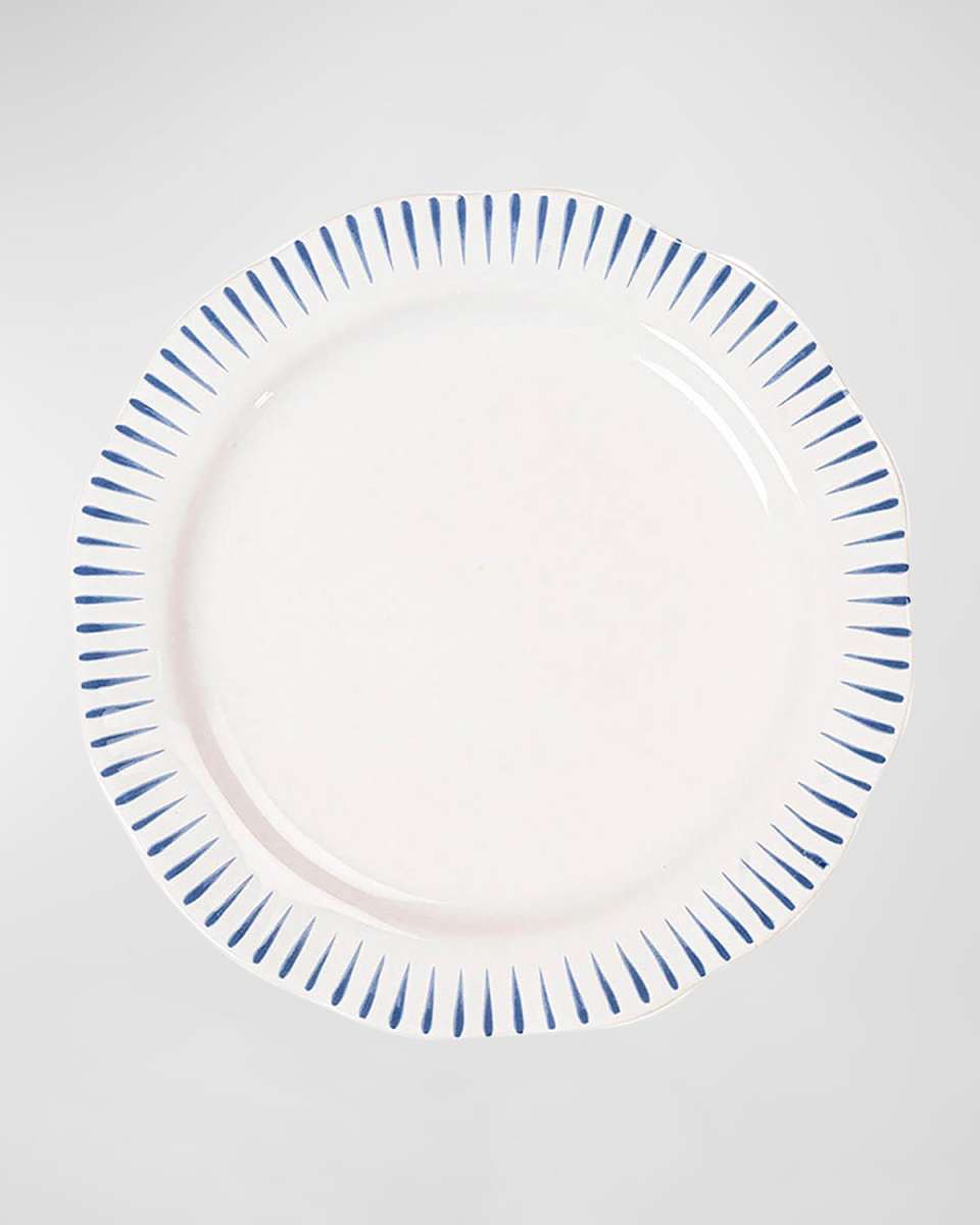 Sitio Stripe Delft Blue Dessert/Salad Plate