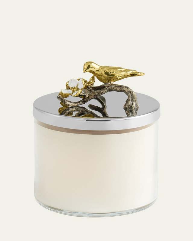 Lovebirds Candle