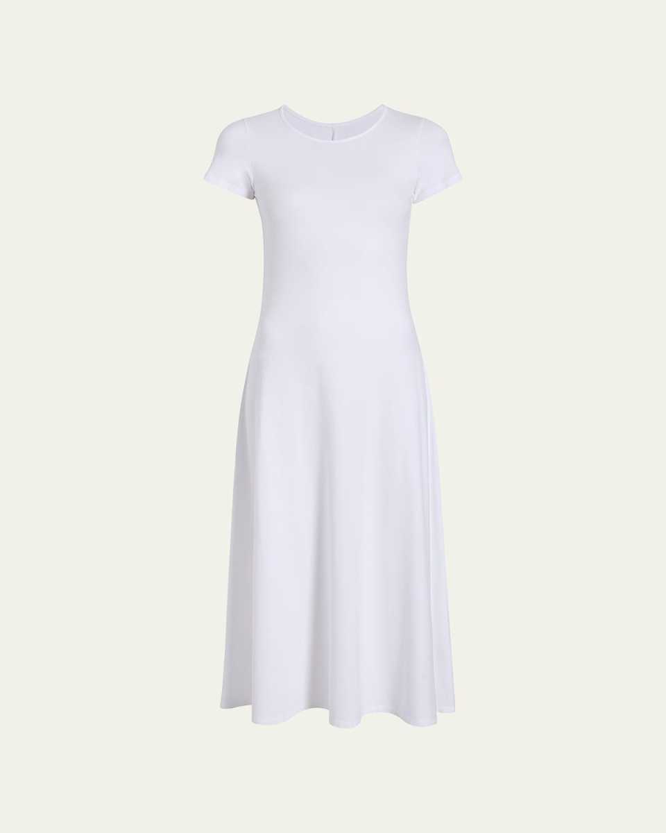 Cotton Fitted Tee Dress