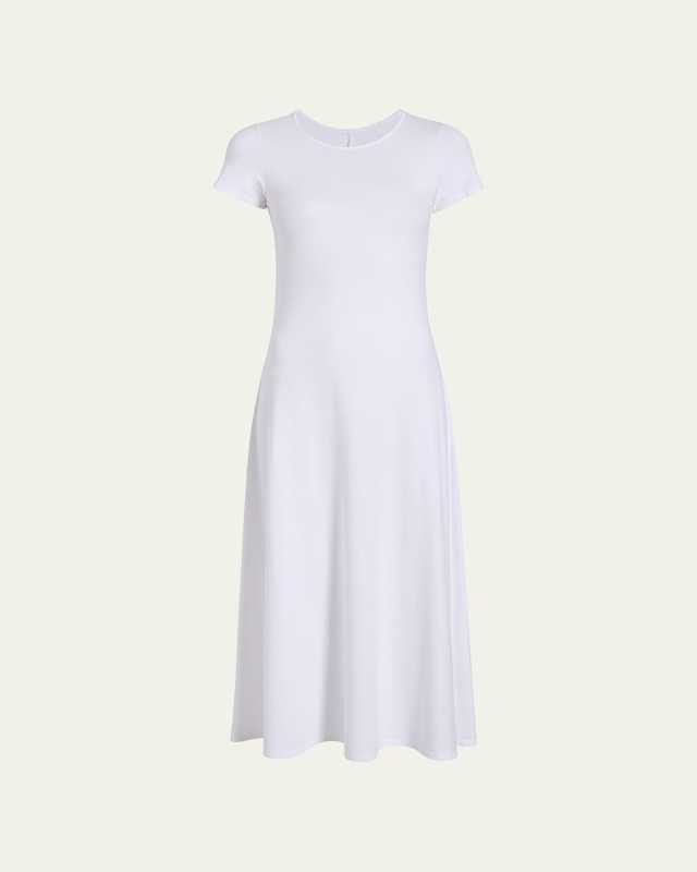 Cotton Fitted Tee Dress