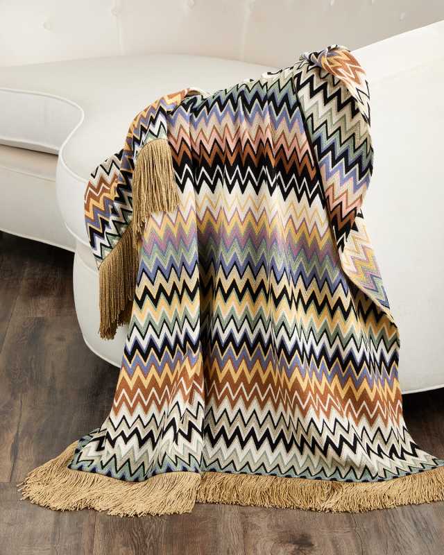 Margot Jacquard Throw, 51" x 75"