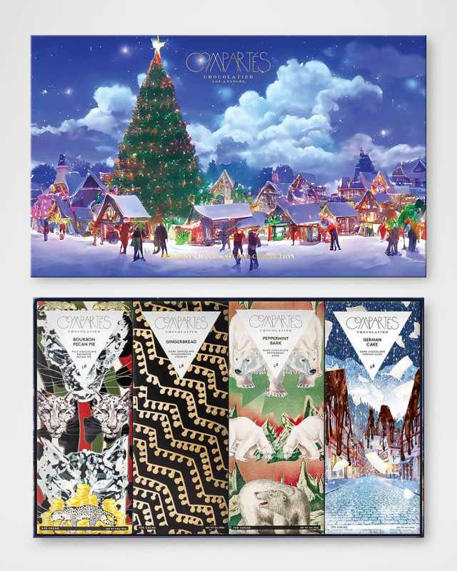 Best of Holiday Chocolate Bar Gift Set
