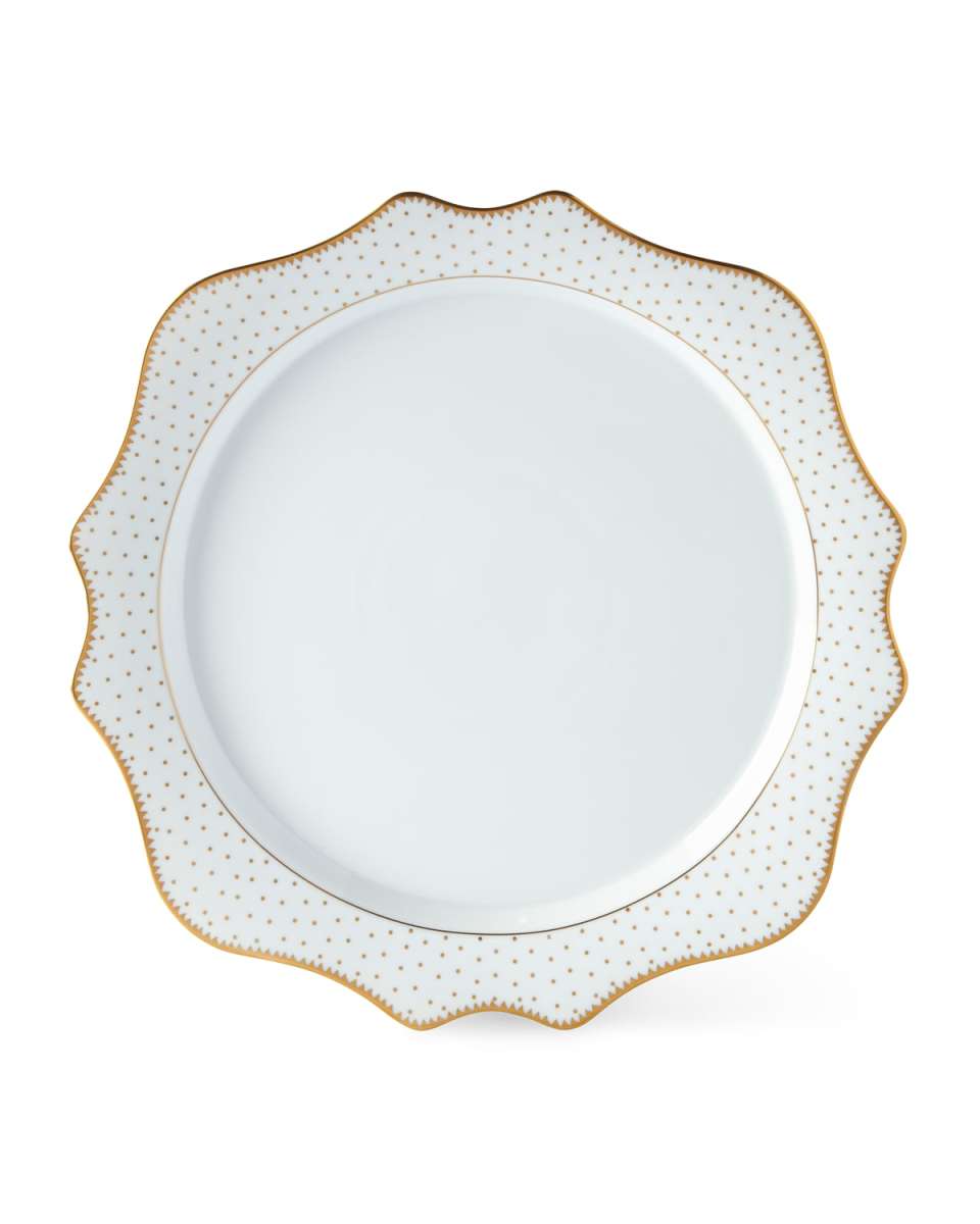 Simply Anna Antique Polka Charger Plate