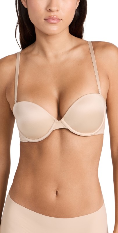 b. tempt'd by Wacoal Future Foundation Push Up Strapless Bra Au Natural