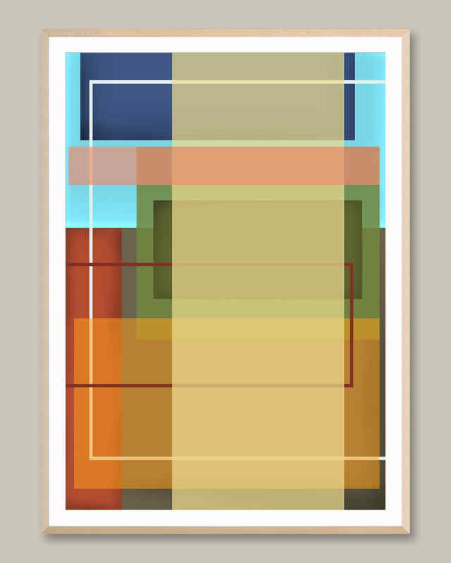 Elevations 11' Framed Wall Art