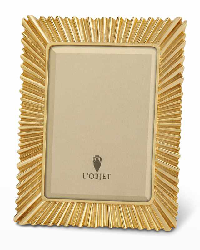 Ray Gold-Plated Picture Frame, 5" x 7"