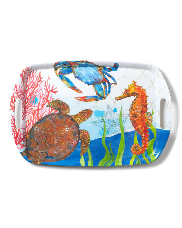 Oceana Shatter-Resistant Bamboo Serving Tray