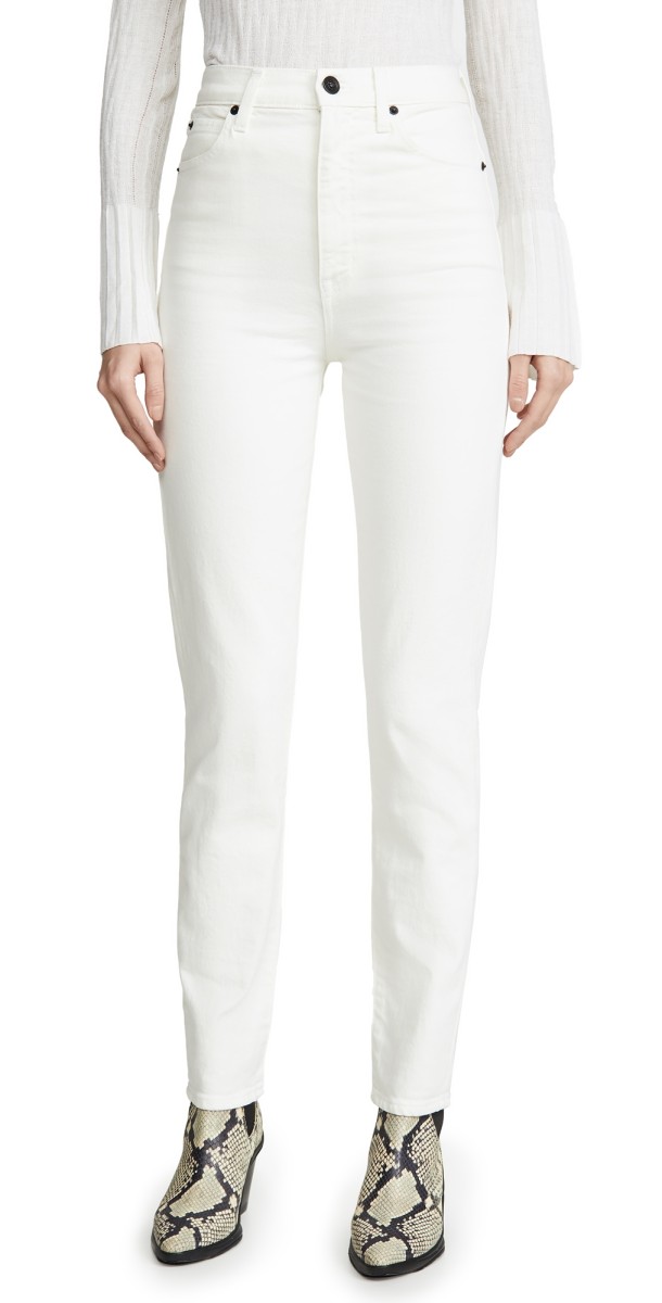 SLVRLAKE Beatnik Jeans White
