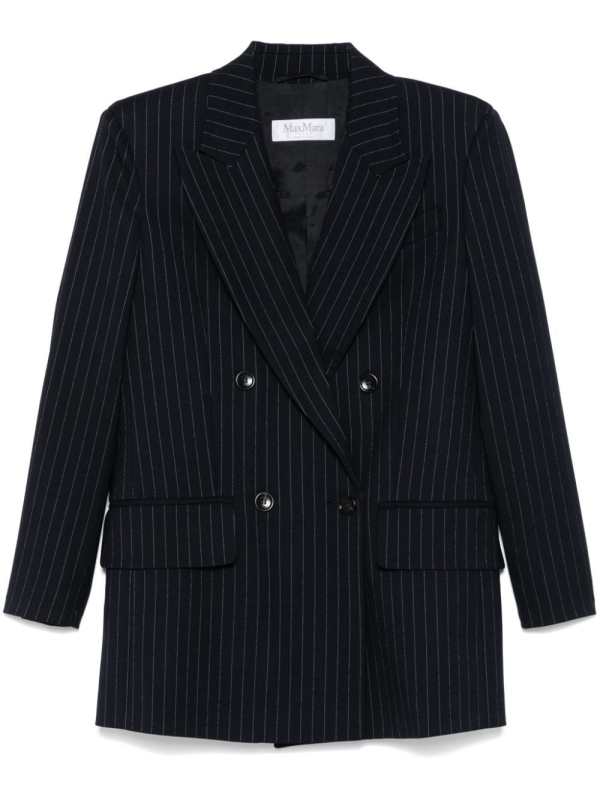 pinstripe blazer