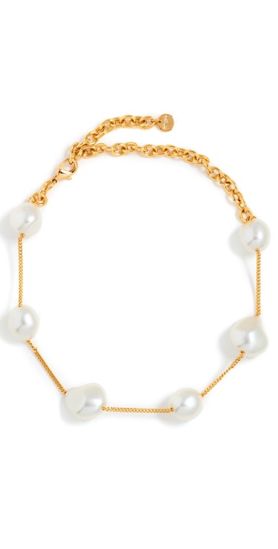 Cult Gaia Andie Choker Pearl