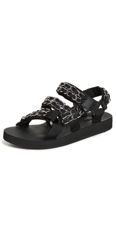 Arizona Love Chain Sandals Silver