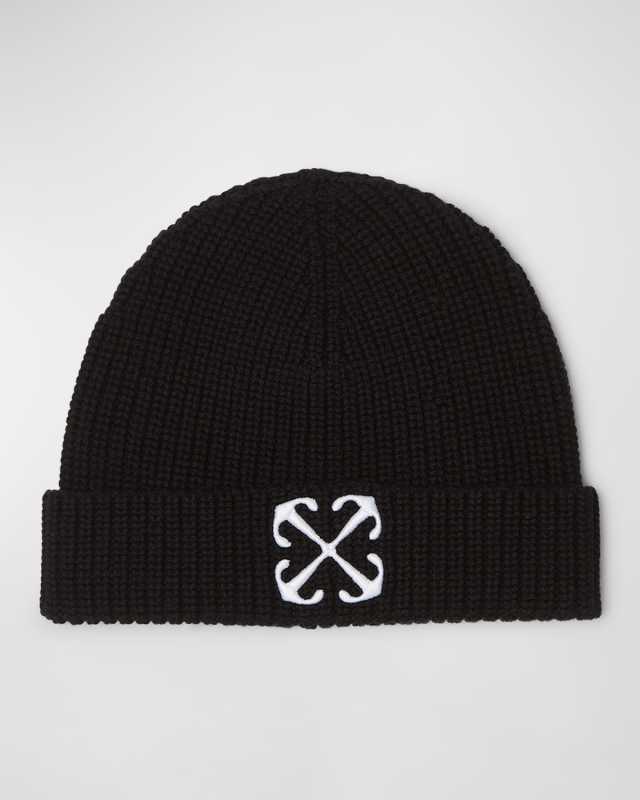 Arrow Classic Knit Wool Beanie
