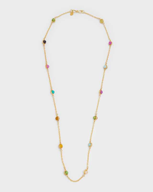 Candies Chain and Stone Necklace