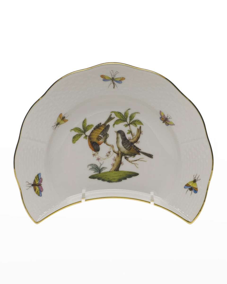 Rothschild Bird Crescent Salad Plate